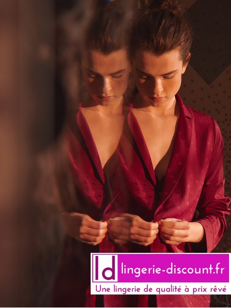 SIMONE PERELE CAPRICE Chemise manches longues Syrah