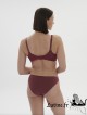 Soutien-gorge décolleté plongeant Rouge Spinelle SIMONE PERELE SCENARIO sur Lutine.fr